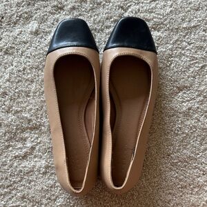 ASOS Black and Tan Loafers